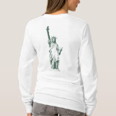 Women's New York Shirt Statue of Liberty T-shirt (Achterkant)