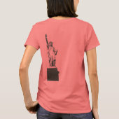Women's New York Shirt Statue of Liberty T-shirt (Achterkant)