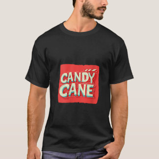Womens Nice Christmas Candy for Festive Sweets and T-shirt