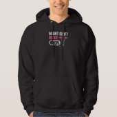 Womens Night Shift Mode On Quote for a Night Shift Hoodie (Voorkant)