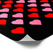 Women's Nk And Red Hearts Lovers Funny Valentine’s Poster (Hoek)