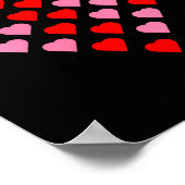 Women's Nk And Red Hearts Lovers Funny Valentine’s Poster (Hoek)