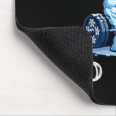 Womens No Lift No Gift Funny Workout Snowman Chris Muismat (Hoek)