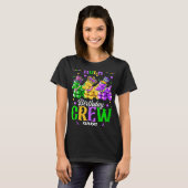 Womens Nola Birthday Crew 2025 New Orleans Mardi G T-shirt (Voorkant volledig)