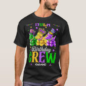 Womens Nola Birthday Crew 2025 New Orleans Mardi G T-shirt (Voorkant)