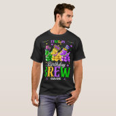 Womens Nola Birthday Crew 2025 New Orleans Mardi G T-shirt (Voorkant volledig)