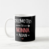 Womens Nonna New Promoted To Nonna Again V-neck  Koffiemok (Links)