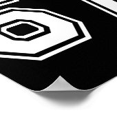 Womens Number 67 Numbered Uniform Srts Jersey Team Poster (Hoek)