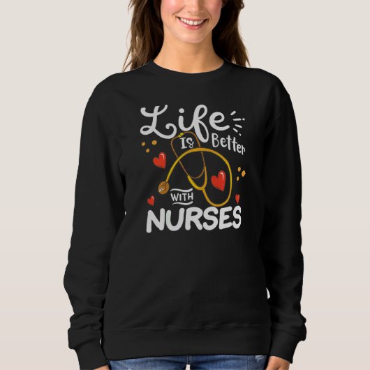Womens Nurse Trui (Voorkant)