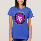 Women's Official Logo Shirt Blue (Voorkant)
