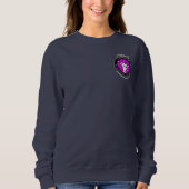 Women's Official Small Logo Sweatshirt Navy (Voorkant)