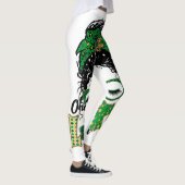 Womens One Lucky Mama St Patricks Day Mam Leggings (Rechts)