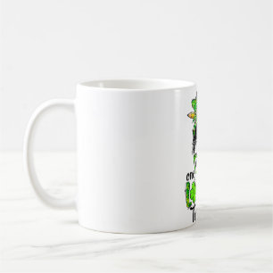 Womens One Lucky Teacher Funny St Patricks Day Mes Koffiemok