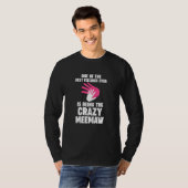 Womens one of the best feelings ever is meemaw gra t-shirt (Voorkant volledig)