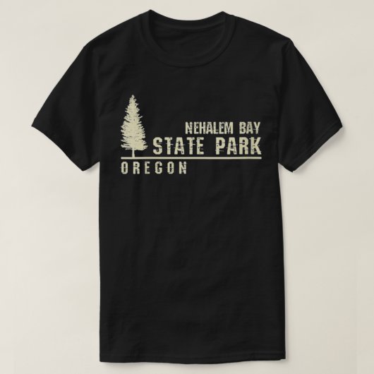 Womens Oregon Souvenir Gift for Nehalem Bay State T-shirt (Design voorkant)