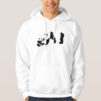 Womens Panda Beer Hoodie
