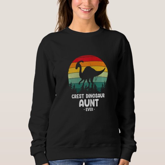 Womens Parasaurolophus for Cest Dinosaur Aunt ever Trui (Voorkant)