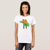 Womens Parrot T-Shirt (Voorkant volledig)