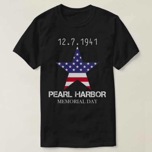 Womens Pearl Harbour Memorial Day  VNeck T-shirt (Design voorkant)