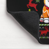 Womens Pembroke Welsh Corgi Santa Paws Merry Chris Muismat (Hoek)