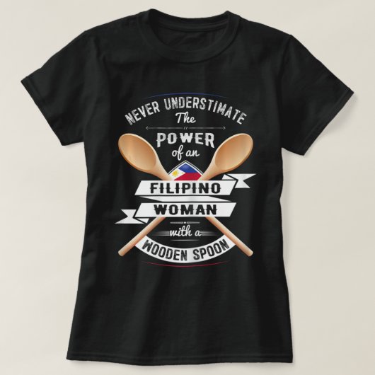 Womens Philippines Flag Souvenirs For Filipinos Me T-shirt (Design voorkant)