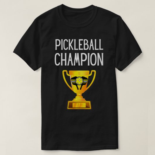 Womens Pickleball Champion Pickleball Trophy Gift T-shirt (Design voorkant)