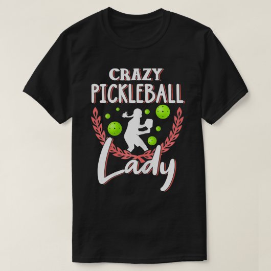 Womens Pickleball Funny Pickleball Lady Picklebal T-shirt (Design voorkant)