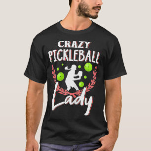 Womens Pickleball Funny Pickleball Lady Picklebal T-shirt