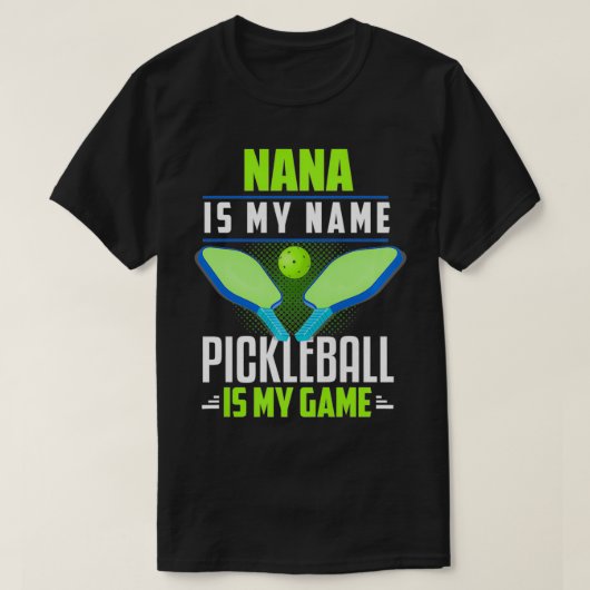 Womens Pickleball Grandma Nana Pickleball Gift Gr T-shirt (Design voorkant)