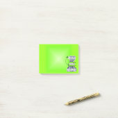 Womens Pickleball Paddle en Jesus Gezegde Post-it® Notes (Op bureau)