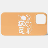 Womens Ping Pong Girl Case-Mate iPhone Case (Achterkant (horizontaal))