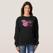 Womens Pink Camo mama mama mama Bruh Butterfly Gra Trui (Voorkant volledig)