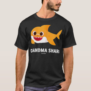 Womens Pinkfong Grandma Shark Officieel T-shirt