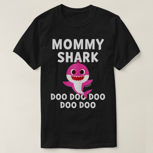 Womens Pinkfong Mommy Shark Official T-shirt (Design voorkant)