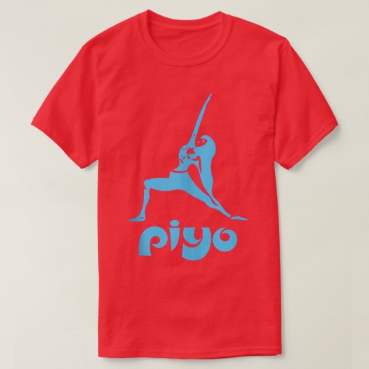 Womens Piyo ApparelBeauful Womens Piyo Stretch 1 T-shirt (Design voorkant)