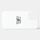 Womens Polar Beer Black Beer Wearing Face Mask Case-Mate iPhone Case (Achterkant (horizontaal))