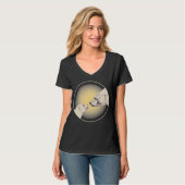 Womens Polar Beer Kiss T-shirt Dames Beer Art T-sh (Voorkant volledig)