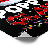 Womens Ppy Claus Christmas Pajamas Santa Matching  Poster (Hoek)