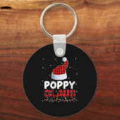 Womens Ppy Claus Christmas Pajamas Santa Matching  Sleutelhanger (Voorkant)