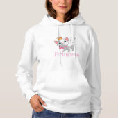 Womens prinses hoodie (Voorkant)