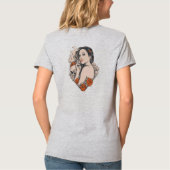 Women's printed  t-shirt (Achterkant)
