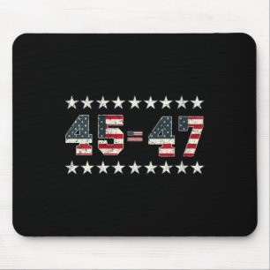 Womens Pro Trump 2024 45ste Potus 45=47 President  Muismat