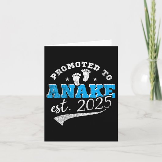 Womens Promoted To Anake 2025 New Hawaiian Aunt Vi Kaart (Voorkant)