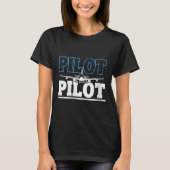 Womens Proud Commercial Airline Lot Airplane Caree T-shirt (Voorkant)