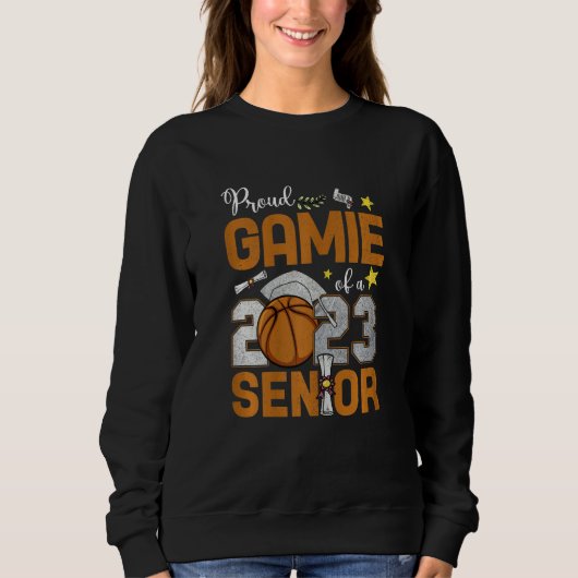 Womens Proud Gamie Of A 2023 Senior Basketball Gra Trui (Voorkant)