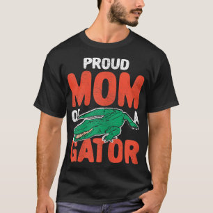 Womens Proud Gator Mam Crocodile Costume Alligator T-shirt
