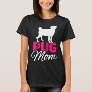 Womens Pug Mama T-shirt