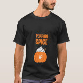 Womens Pumpkin Spice Af Funny F Mannen Husband Hal T-shirt (Voorkant)