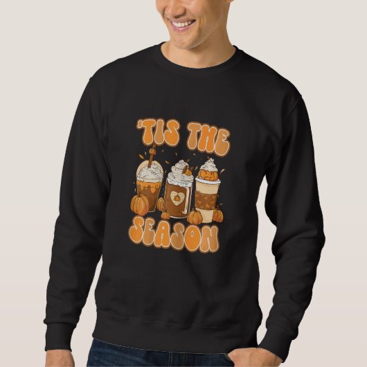 Womens Pumpkin Spice   'Tis the Season   Fall Seas Trui (Voorkant)