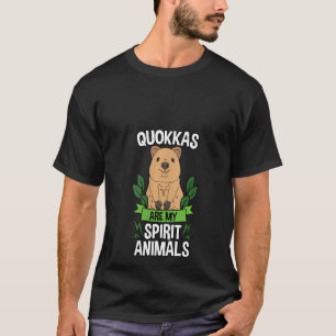 Womens Quokka Spirit Animal Australian Kangaroo Wi T-shirt